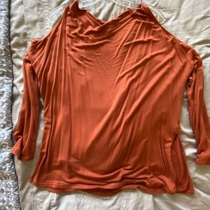 Silence and Noise Open Shoulder Top